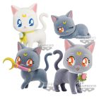 Banpresto Pretty Guardian Sailor Moon Eternal Fluffy Puffy Luna/Artemis