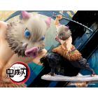 Kotobukiya ARTFX J Inosuke Hashibira + Bonus Head Sculpt (Demon Slayer)