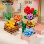 Pantasy Succulent Garden Series Plant Potted Building Blocks