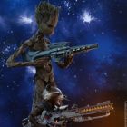 Hot Toys 1/6th Scale MMS476 Avengers: Infinity War Groot & Rocket Set