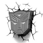 3D LightFX Transformers Autobots Logo Deco Light