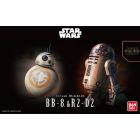 Bandai Star Wars 1/12 Scale BB-8 & R2-D2 Model Kit