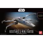 Bandai Star Wars 1/72 Scale The Force Awakens Resistance X-Wing Model Kit