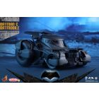 Hot Toys COSB228 Batman v Superman: Dawn of Justice Batman and Batmobile Cosbaby Collectible Set