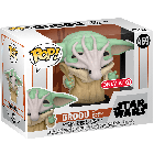 FUNKO POP! Star Wars: Mandalorian - The Child with Chowder Squid (IE)