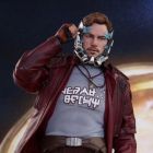 Hot Toys 1/6th Scale MMS421 Guardians of the Galaxy Vol. 2 Star-Lord Figure (Deluxe Version)