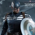 Hot Toys 1/6th Scale MMS242 The Winter Soldier Captain America (Stealth S.T.R.I.K.E. Suit) Figure
