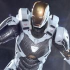 Hot Toys 1/6th Scale MMS214  Iron Man 3 Starboost Mark 39 Collectible Figure
