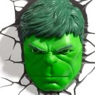 3D LightFX Marvel Hulk Face Deco Light