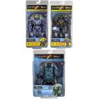 Neca Pacific Rim 7" Series 2: Set of 3 (Battle Damaged Gypsy Danger, Striker Eureka & Leatherback)