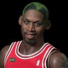 Enterbay 1/6th Scale NBA Collection Dennis Rodman Action Figure