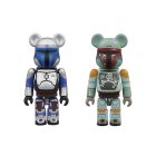 100% Bearbrick Star Wars Boba Fett and Jango Fett 2-Pack