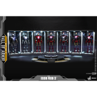 Hot Toys 1/6th Scale DS001 Iron Man 3 Hall of Armor Collectible (Set of 7)