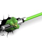 3D LightFX Star Wars Yoda LightSaber Deco Light