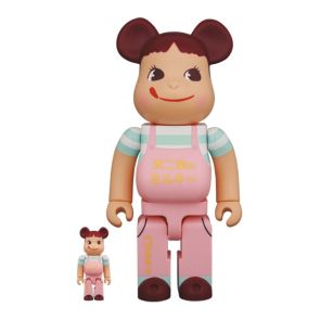 Bearbrick 100% &amp; 400% Family Town Peko Chan