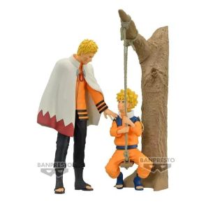 Banpresto Naruto 20th Anniversary Figure Uzumaki Naruto Hokage &amp; Kids