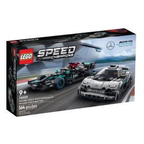 LEGO Speed Champions 76909 Mercedes-AMG F1 W12 E Performance &amp; Mercedes-AMG Project One (564 Pieces)