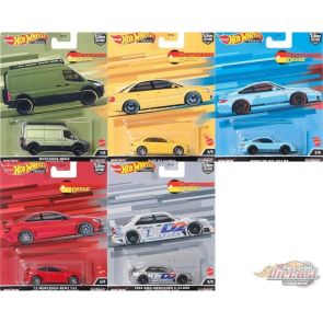 Hot Wheels Car Culture Dash K Set of 5 (Deutschland Design 2022)