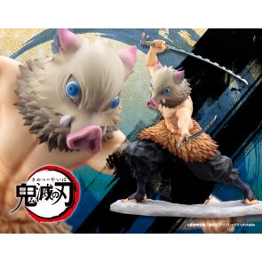 Kotobukiya ARTFX J Inosuke Hashibira + Bonus Head Sculpt (Demon Slayer)