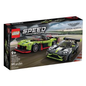 LEGO Speed Champions 76910 Aston Martin Valkyrie AMR Pro and Aston Martin Vantage GT3 (592 Pieces)