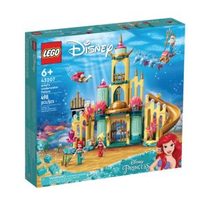 LEGO Disney 43207 Ariel&#039;s Underwater Palace (498 Pieces)