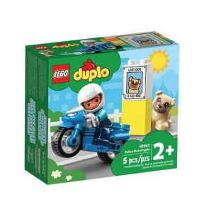 LEGO DUPLO 10967 Rescue Police Motorcycle (5 Pieces)