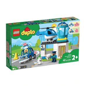 LEGO DUPLO 10959 Rescue Police Station &amp; Helicopter (40 Pieces)