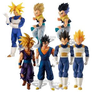 Banpresto Dragon Ball Z Solid Edge Works Super Saiyan Trunks / Vegeta / Vegito / Son Gohan / Gotenks