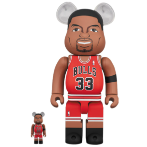 Bearbrick 100% &amp; 400% Scottie Pippen (Chicago Bulls)