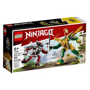 LEGO NINJAGO 71781 Lloyd’s Mech Battle EVO (223 Pieces)