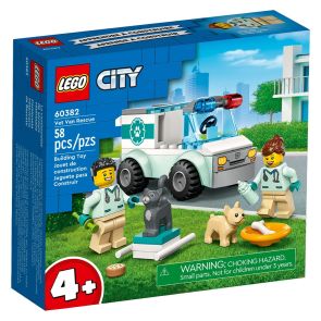 LEGO City 60382 Vet Van Rescue (58 Pieces)