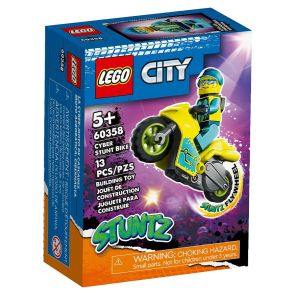LEGO City 60358 Cyber Stunt Bike (13 Pieces)