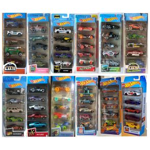 Hot Wheels 2021/2022 Nightburnerz / Street Beasts / Motor Show /  Speed Blur / Zombies 5 Pack