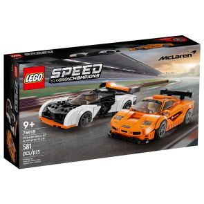 LEGO Speed Champions 76918 Mclaren Solus GT &amp; Mclaren F1 LM (581 Pieces)