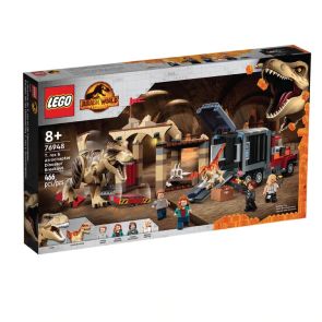 LEGO Jurassic World 76948 T. rex &amp; Atrociraptor Dinosaur Breakout (466 Pieces)