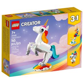 LEGO Creator 3in1 31140 Magical Unicorn (145 Pieces)