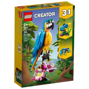 LEGO Creator 3in1 31136 Exotic Parrot (253 Pieces)