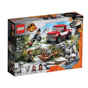LEGO Jurassic World 76946 Blue &amp; Beta Velociraptor Capture (181 Pieces)