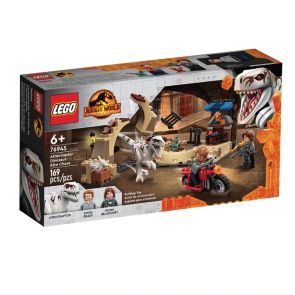 LEGO Jurassic World 76945 Atrociraptor Dinosaur: Bike Chase (169 Pieces)
