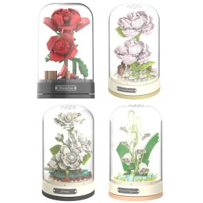 JAKI Preserved Flower Music Box + Display Cover