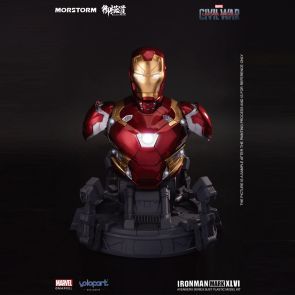 Yolopark IRON MAN Mark XLVI Bust Plastic Model Kit