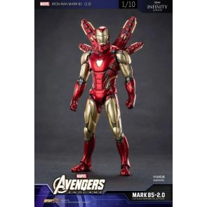 ZD Toys 1/10 Scale Action Figure - Iron Man Mark 85 -2.0 LED Version
