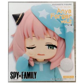 Taito Puchieete Spy X Family Anya Forger Vol.2 Figure Pyjama Pajama Version Action Figure