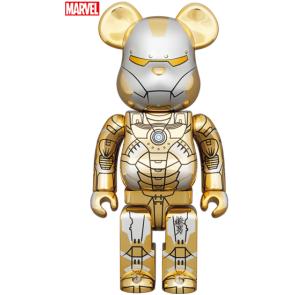 Bearbrick 1000% Sorayama Iron Man Reverse