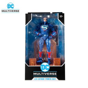 McFarlane Toys DC Multiverse 7&quot; Figure Lex Luthor Power Suit (Blue Suit with Throne) (15208)