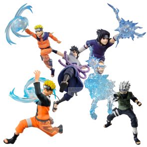 Banpresto Naruto Effectreme Naruto Uzumaki / Uchiha Sasuke / Hatake Kakashi