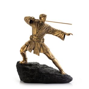 Royal Selangor Limited Edition Star Wars Gilt Obi-Wan Figurine