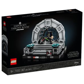 LEGO Star Wars 75352 Emperor’s Throne Room Diorama (807 Pieces)