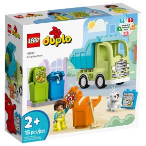 LEGO DUPLO 10987 Town Recycling Truck (15 Pieces)