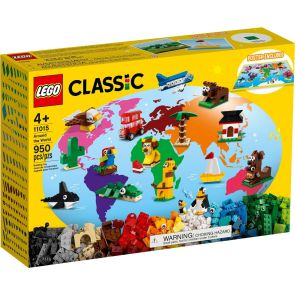 LEGO Classic 11015  Around the World (950 Pieces)